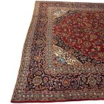 435 × 300cm Extra-Large Persian Kashan Hand-Knotted Wool Rug - Image 7