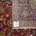 435 × 300cm Extra-Large Persian Kashan Hand-Knotted Wool Rug - Image 8
