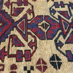 300 x 200cm Kilim-Barjesta with Star Medallion Field – Handwoven Wool - Image 5
