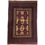 300 x 200cm Kilim-Barjesta with Stepped Medallions and Birds – Handwoven Wool Rug