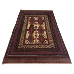 300 x 200cm Kilim-Barjesta with Stepped Medallions and Birds – Handwoven Wool Rug