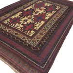 300 x 200cm Kilim-Barjesta with Stepped Medallions and Birds – Handwoven Wool Rug - Image 4