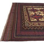 300 x 200cm Kilim-Barjesta with Stepped Medallions and Birds – Handwoven Wool Rug - Image 7