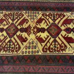300 x 200cm Tribal Kilim-Barjesta Hand Woven – Wool Rug - Image 4