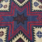 269 x 193cm Tribal Kilim-Barjesta with Six Star Medallion Panels – Hand Woven Wool Rug - Image 5