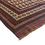 269 x 193cm Tribal Kilim-Barjesta With All-Over Boteh Design Hand Woven Wool Rug - Image 8