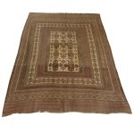 300 x 200cm Sun-Washed Vintage Afghan Kilim-Barjesta Wool Rug - Image 2