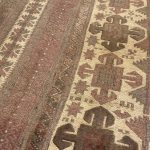 300 x 200cm Sun-Washed Vintage Afghan Kilim-Barjesta Wool Rug - Image 5