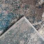 300 x 80cm Turquoise & Sandstone Marble Runner Rug - Image 12