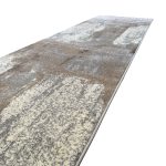300 x 80cm Modern Serenity in Silver Grey & Mocha Runner Rug - Image 4
