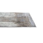 500 x 80cm Modern Serenity in Silver Grey & Mocha Runner Rug - Image 7