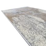 300 x 80cm Modern Serenity in Silver Grey & Mocha Runner Rug - Image 10