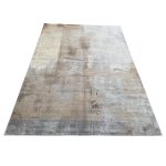 230 x 160cm Modern Serenity in Silver Grey & Mocha Area Rug - Image 2