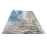 230 x 160cm Turquoise & Sandstone Marble Rug (Copy) - Image 2