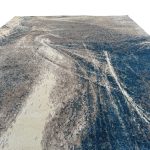 230 x 160cm Turquoise & Sandstone Marble Rug (Copy) - Image 4