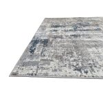 400 x 300cm Monochrome Elegance in silver Grey with Teal Accents Area Rug - Image 10