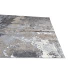 340 x 240cm Grey & Beige Urban Patina Abstract Rug - Image 9