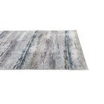 300 x 80cm   Distressed Design Runner Rug in Grey, Ivory & Turquoise - Image 7