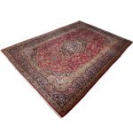 360 x 249cm Hand Knotted Persian Red Kashan Wool Rug - Image 2