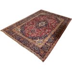 338 x 240cm Hand Knotted Persian Kashan Wool Rug - Image 2