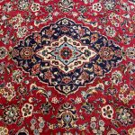 338 x 240cm Hand Knotted Persian Kashan Wool Rug - Image 5