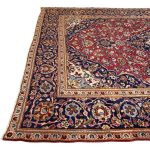 338 x 240cm Hand Knotted Persian Kashan Wool Rug - Image 8