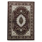 230 x 160cm Classic Royal Kashan Medallion Area Red Rug