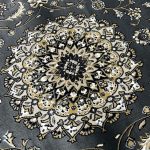 230 x 160cm Persian Isfahan Design Grey Area Rug - Image 5
