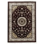 230 x 160cm Persian Isfahan Design Merlot Red Rug