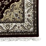 230 x 160cm Persian Isfahan Design Merlot Red Rug - Image 6