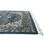 230 x 160cm Classic Royal Kashan Style Teal Rug - Image 5