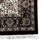 230 x 160cm Classic Royal Kashan Medallion Area Red Rug - Image 7