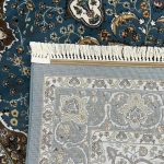 230 x 160cm Classic Royal Kashan Style Teal Rug - Image 7
