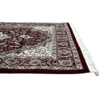 230 x 160cm Classic Royal Kashan Medallion Area Red Rug - Image 6