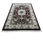 230 x 160cm Sarouk Farahan Design Red Rug - Image 2