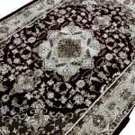 230 x 160cm Sarouk Farahan Design Red Rug - Image 4