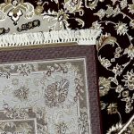 230 x 160cm Sarouk Farahan Design Red Rug - Image 8