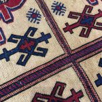287 x 194cm  Hand Woven Kilim-Barjesta with Four Tree-of-Life Panels Wool Rug - Image 6