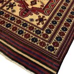 287 x 194cm  Hand Woven Kilim-Barjesta with Four Tree-of-Life Panels Wool Rug - Image 5