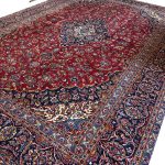 392 x 280cm Hand Knotted Persian Kashan Wool Rug - Image 3
