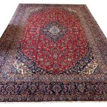392 x 280cm Hand Knotted Persian Kashan Wool Rug - Image 2