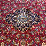 367 x 243cm Hand Knotted Persian Kashan Wool Rug - Image 5