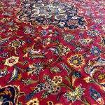 367 x 243cm Hand Knotted Persian Kashan Wool Rug - Image 6