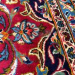 367 x 243cm Hand Knotted Persian Kashan Wool Rug - Image 7