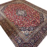 367 x 243cm Hand Knotted Persian Kashan Wool Rug - Image 3