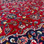 414 x 289cm Hand Knotted Persian Kashan Wool Rug - Image 4