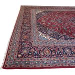 414 x 289cm Hand Knotted Persian Kashan Wool Rug - Image 8